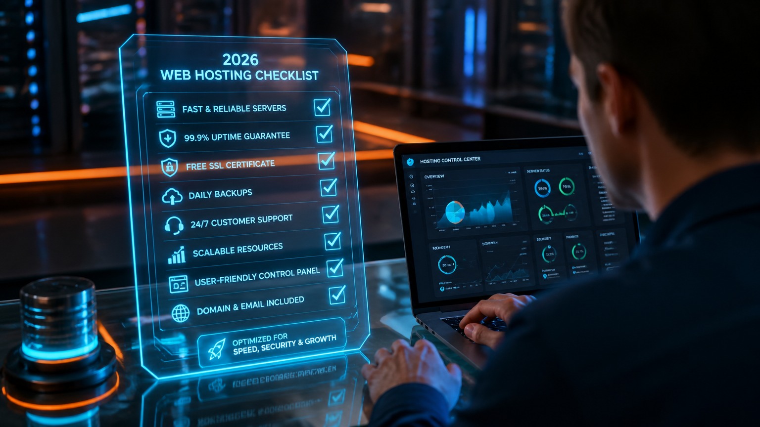 Guide: What to Look for in a Web Hosting Company: 2026 Checklist for High-Authority Blogs